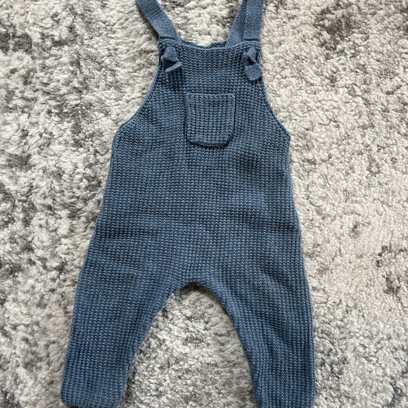 Zara One Pieces Zara Baby Knit Overalls Poshmark